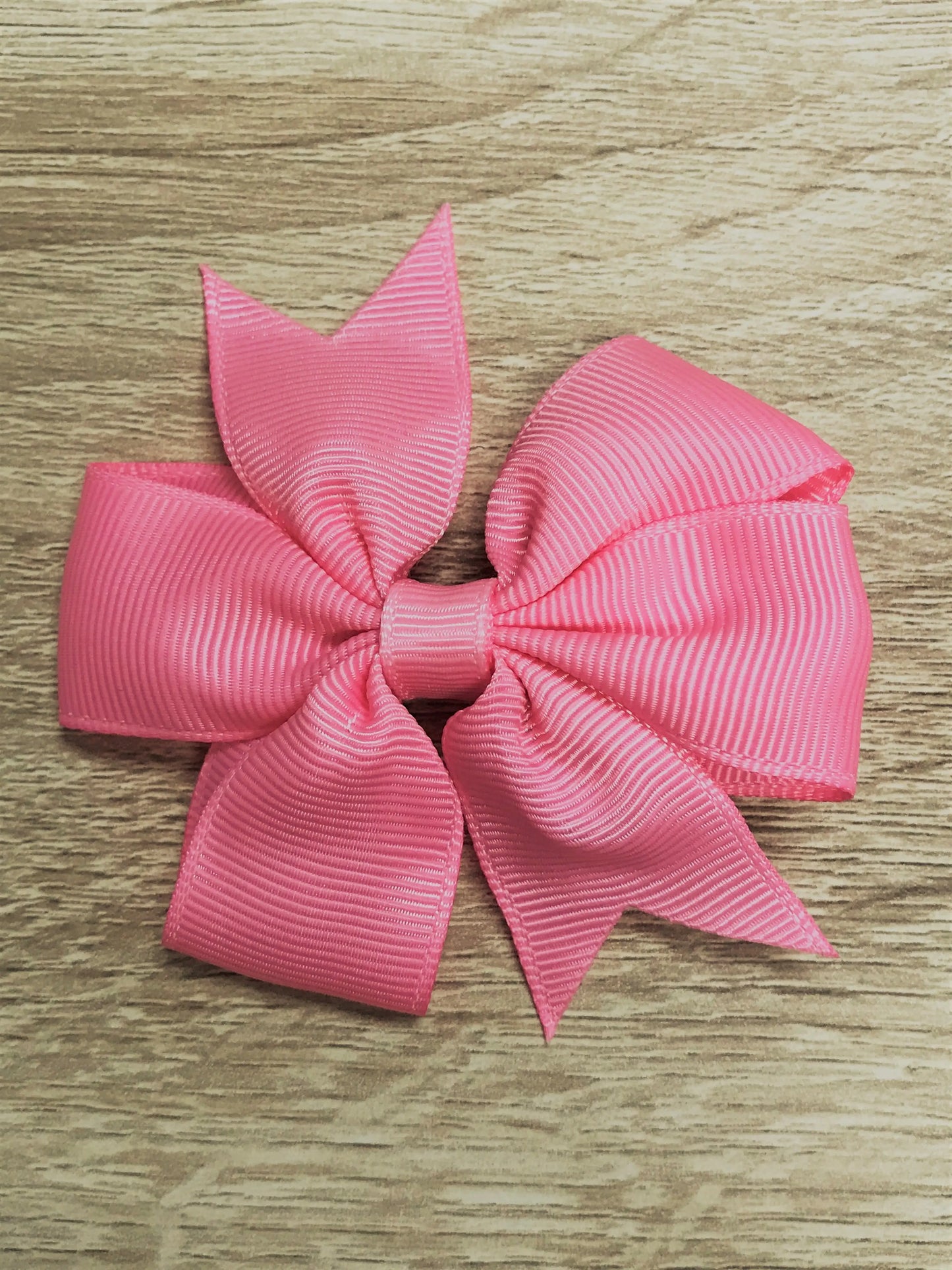 Solid Colored Pinwheel Hair Bows