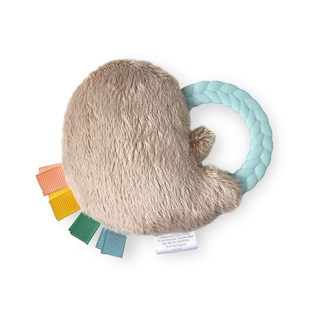 Sloth Plush Rattle Pal with Teether