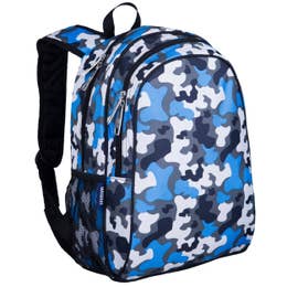 Wildkin 15 inch Backpack - Blue Camo