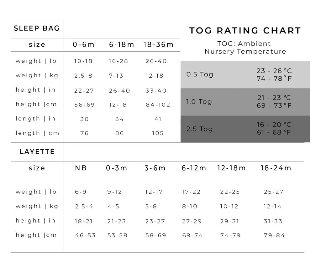 Sleep Bag in Fog 0.5 - Kyte BABY