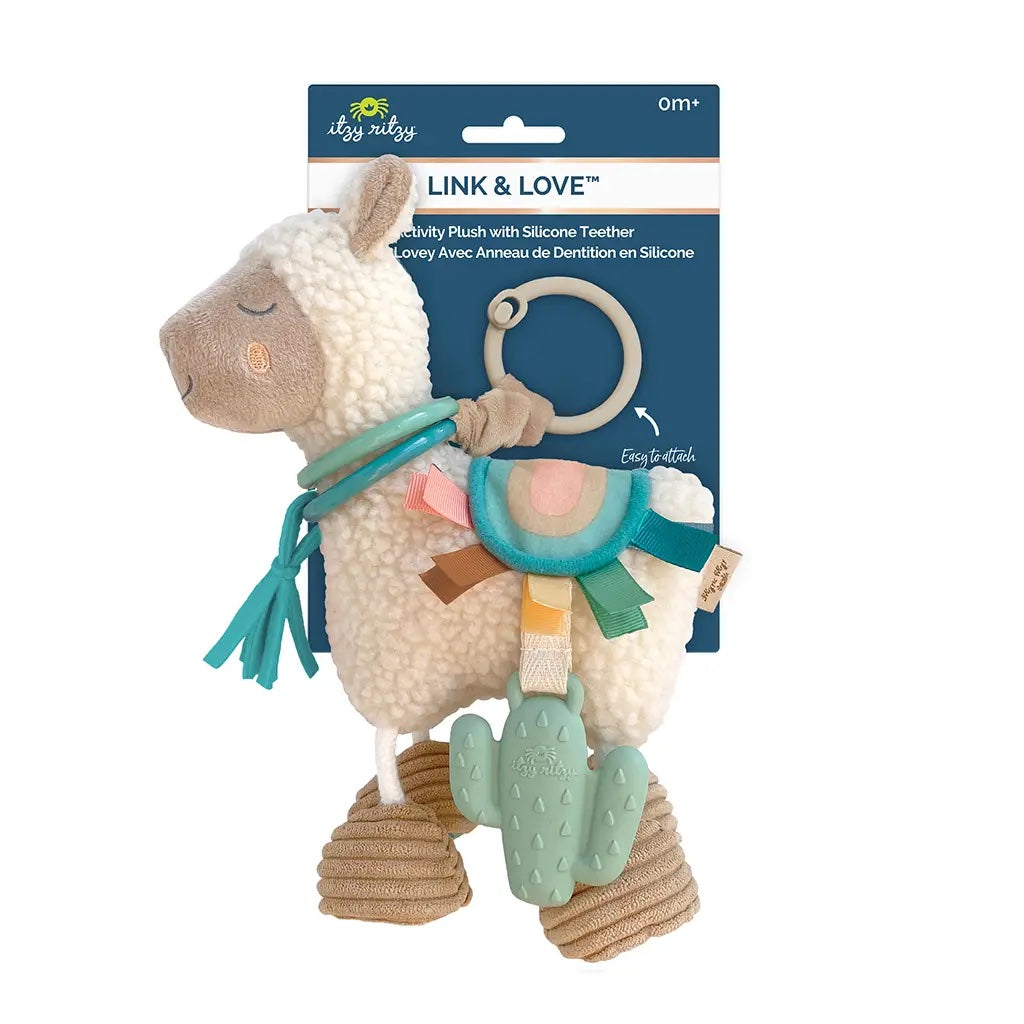 Link & Love Llama Teething Activity Toy