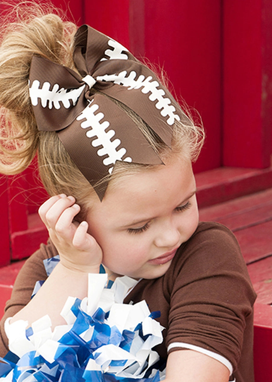 Football Cheer Bow