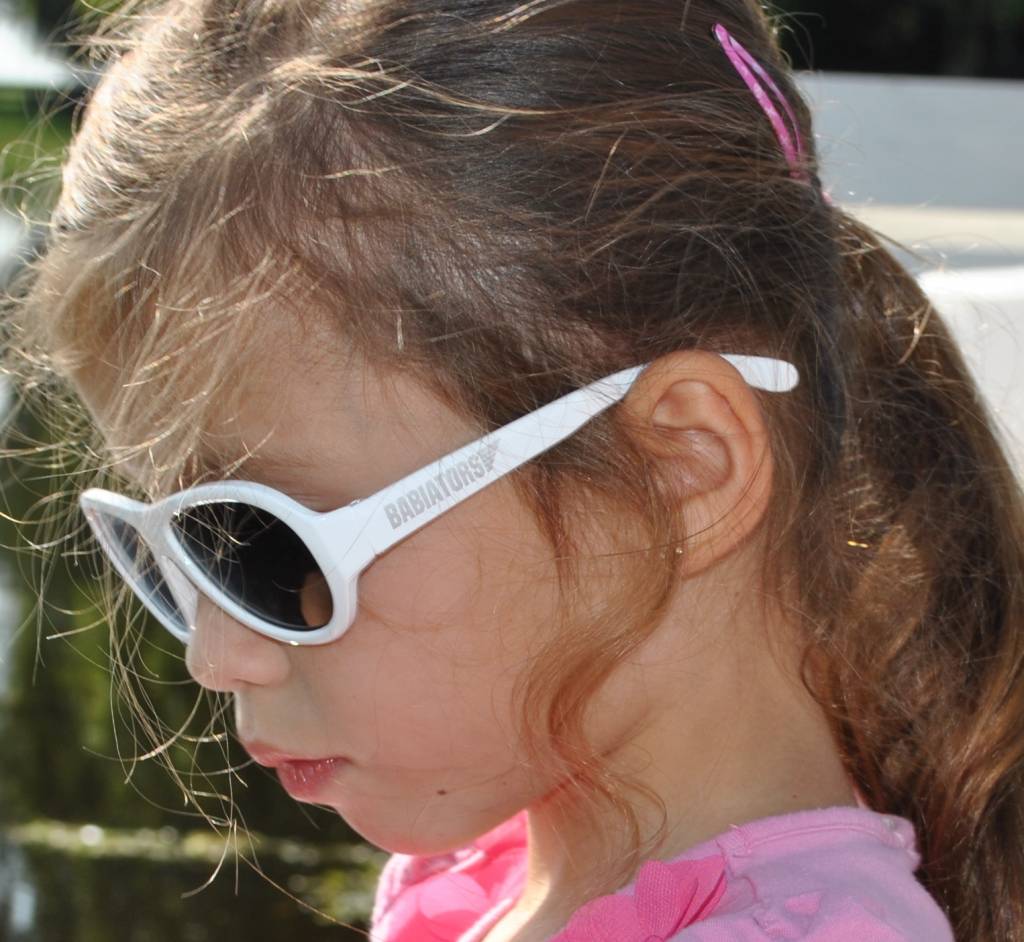Wicked White - Aviator Sunglasses