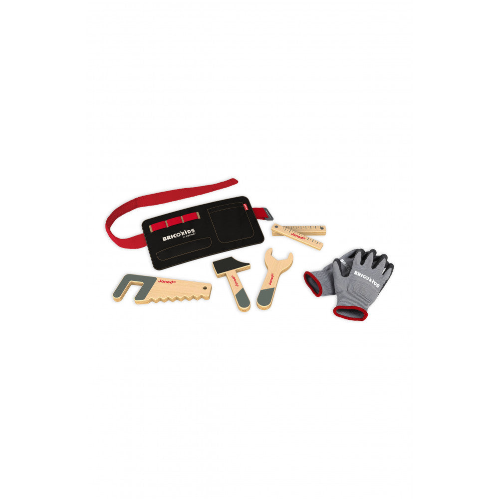 Brico'Kids DIY Tool Bet and Gloves Set
