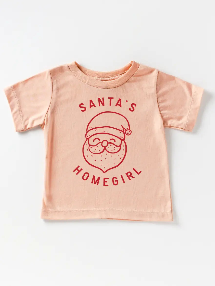 Santa's HomeGIRL in Peach