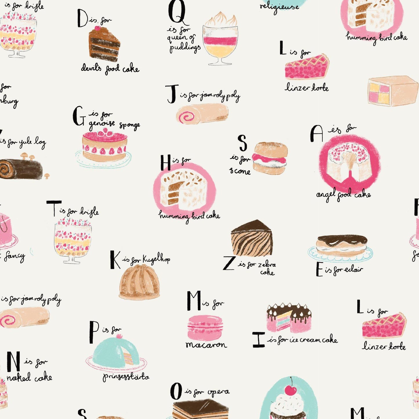 Cake My Day Modal Swaddle Blanket