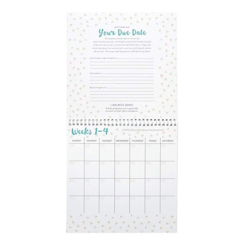 C.R. Gibson Pregnancy Calendar - Baby On The Way