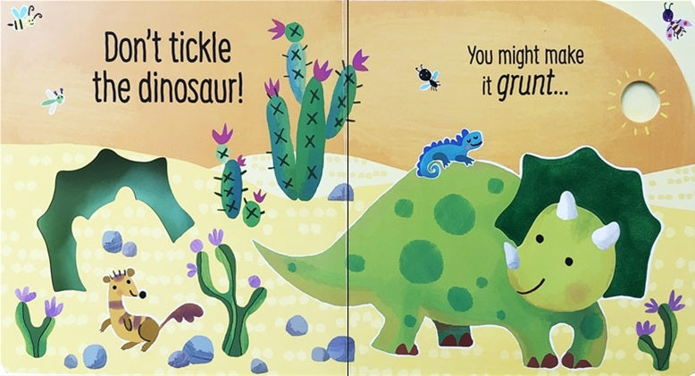 Don't Tickle the Dinosaur! - Usborne Touchy-Feely Sounds