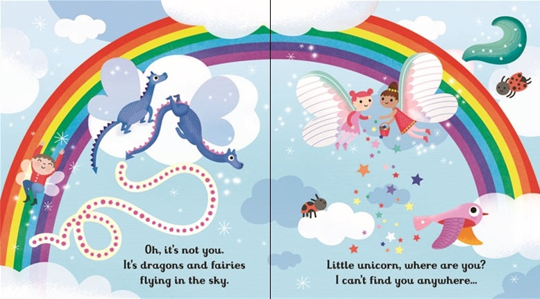 Are You There Little Unicorn? (Usborne Little Peek-Through Books)