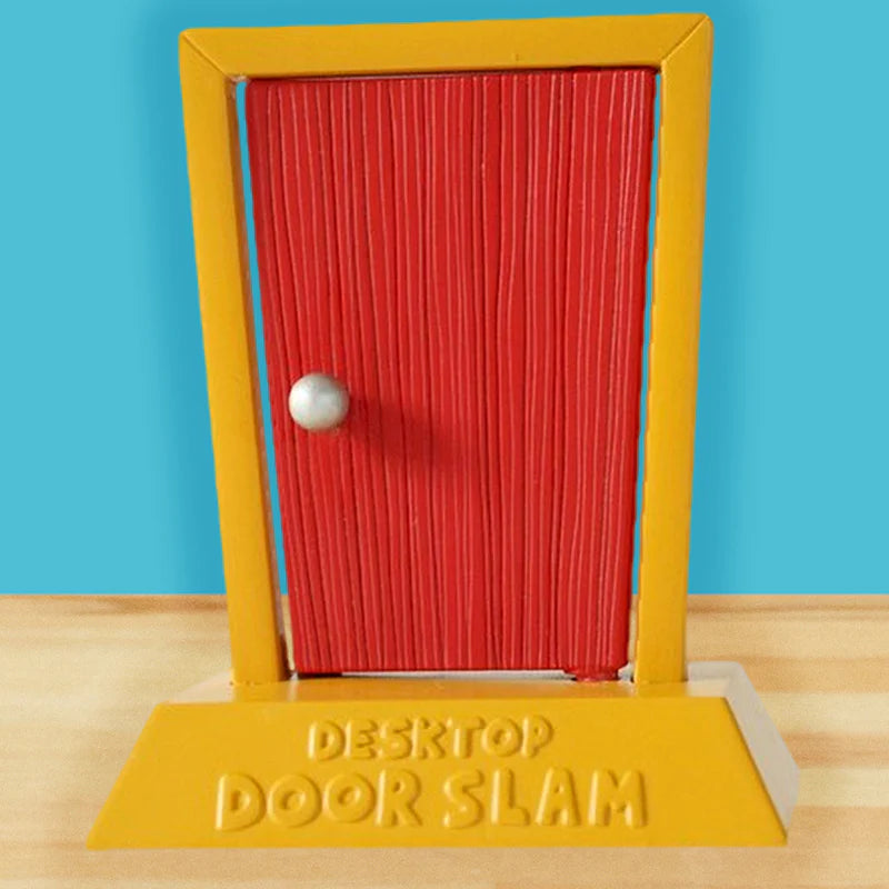Desktop Door Slam: With sound!