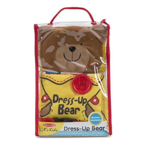 Dress Up Bear - Soft Activity Book