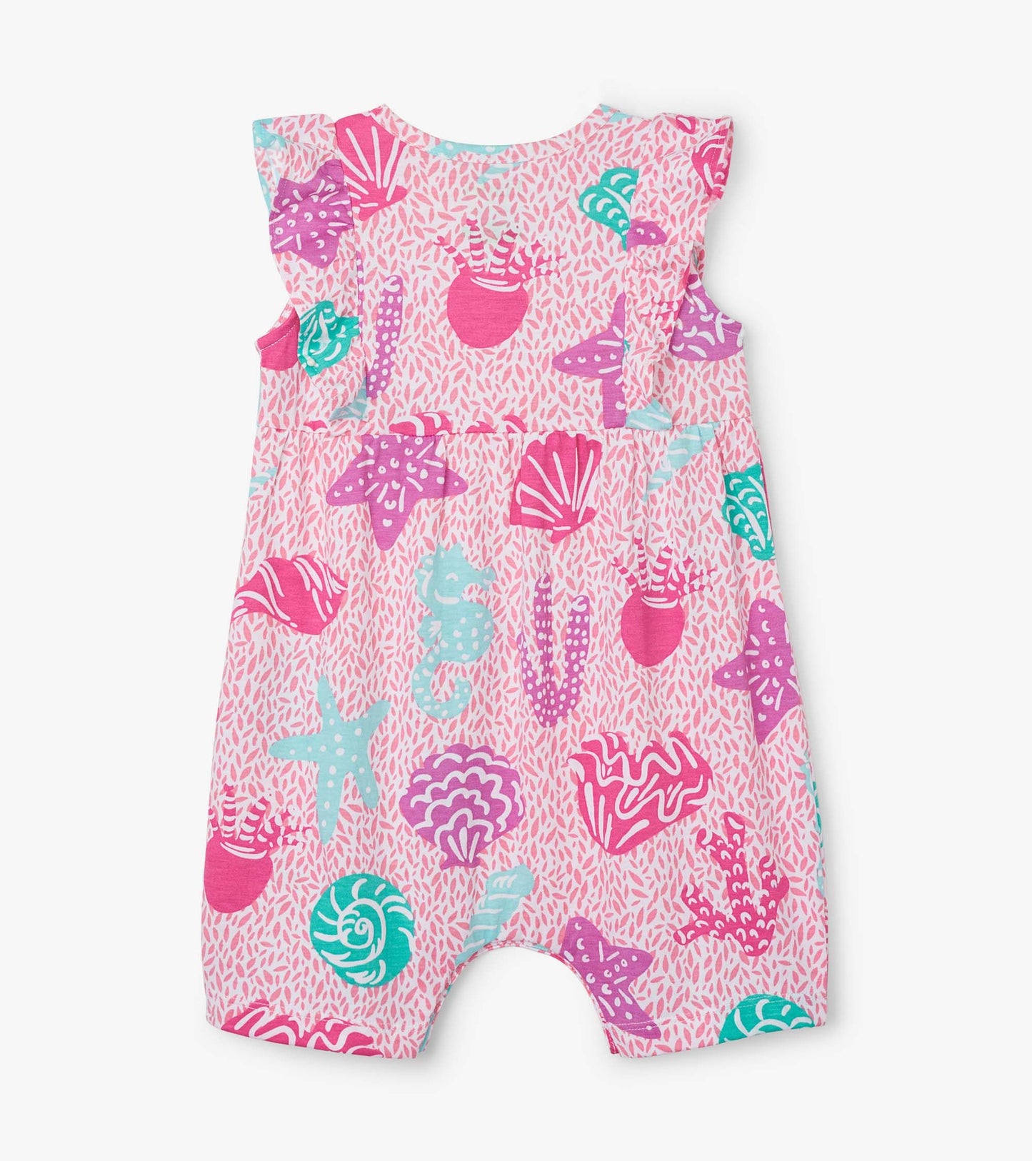 Abstract Sea Life Baby Cha-Cha Romper - Hatley