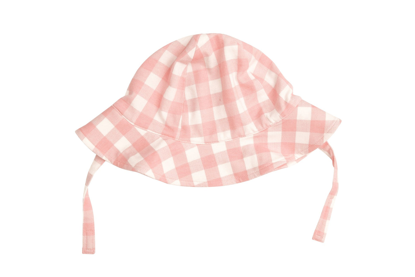 Pink Gingham Sunhat
