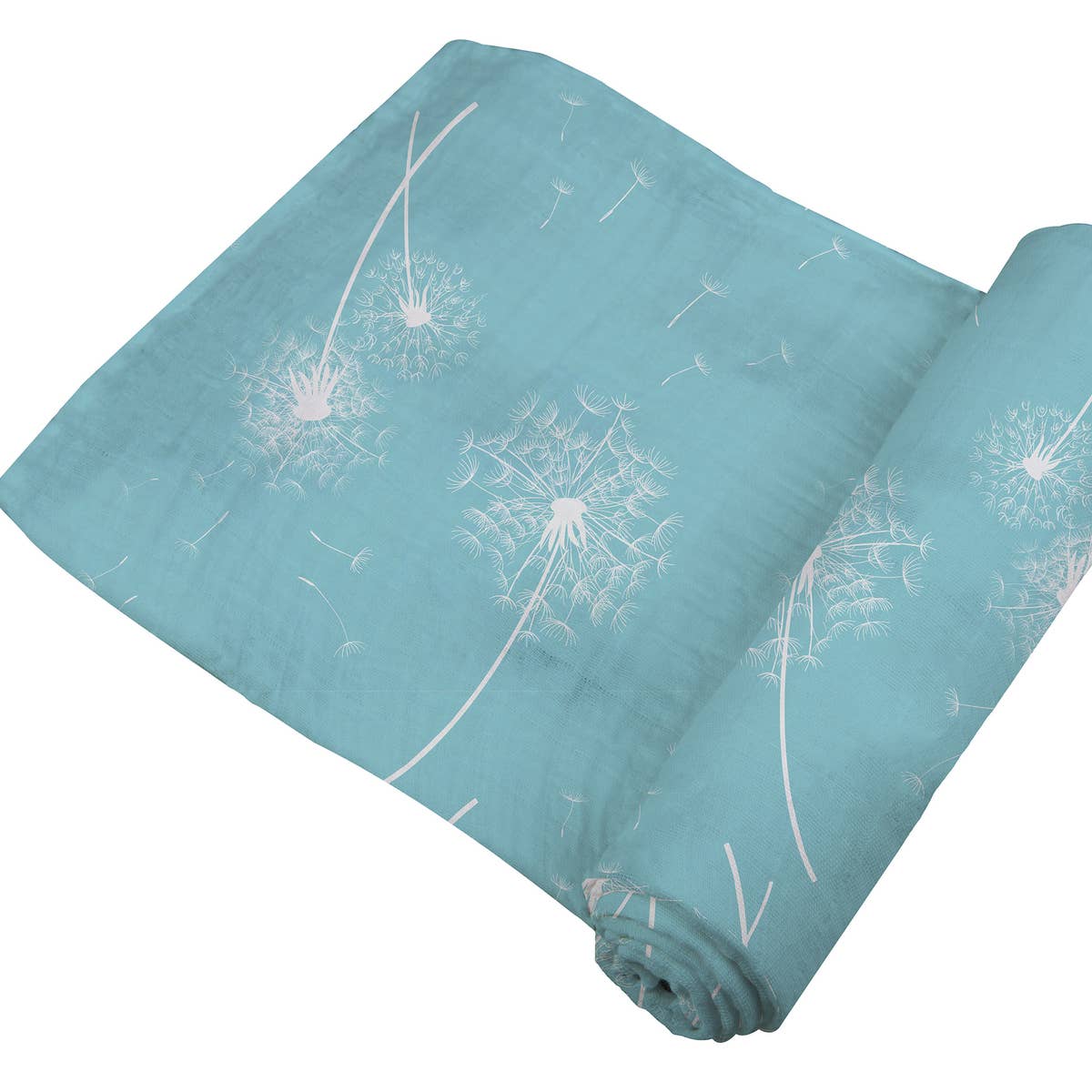 Dandelion Seeds Bamboo Muslin Swaddle Blanket