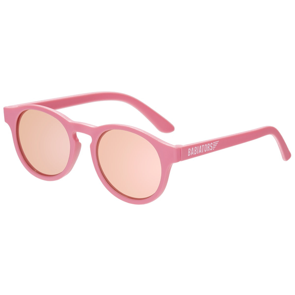 The Starlet Polarized Keyhole Sunglasses with Mirrored Lens