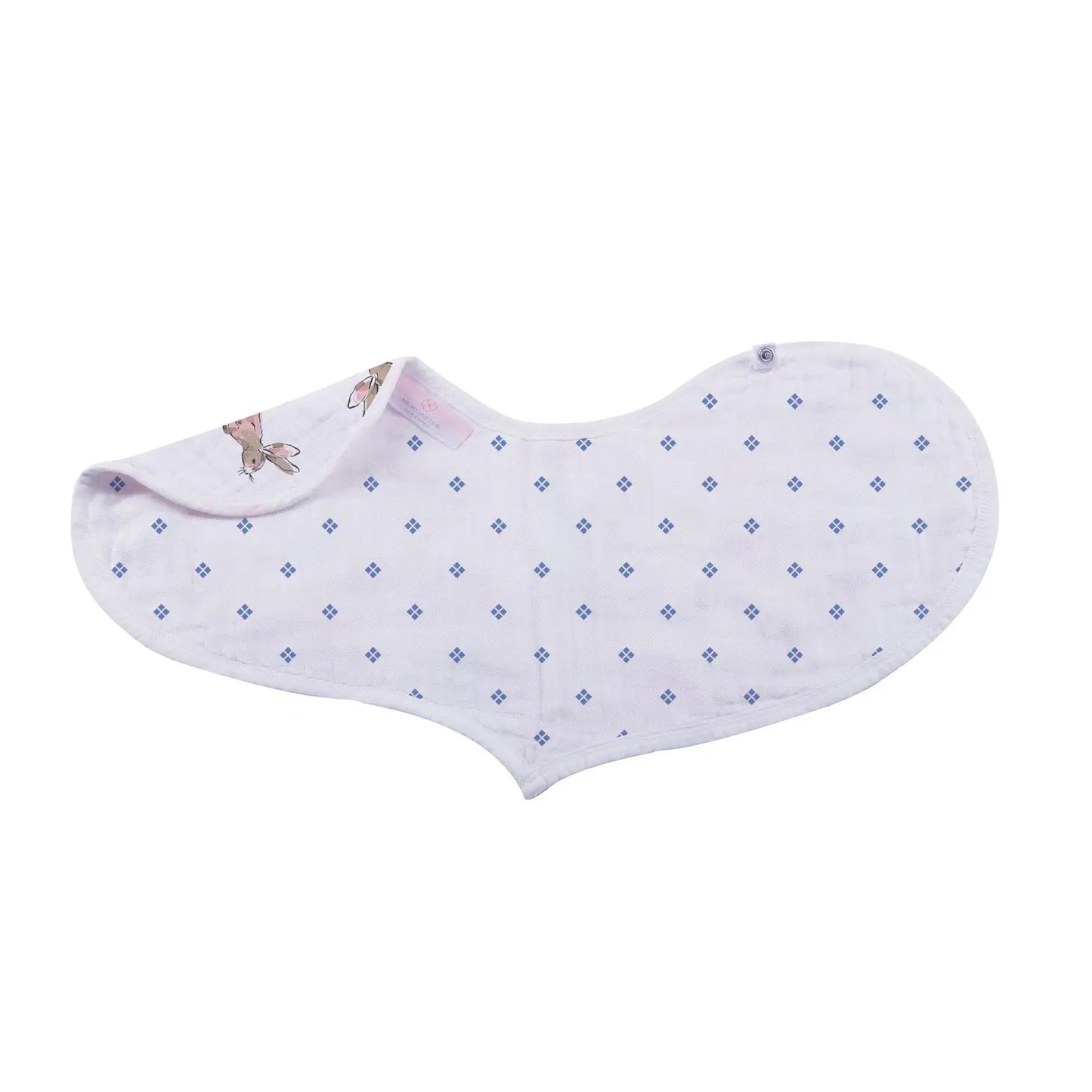 Wildflowers Bamboo Burp-Bib - Set of 2