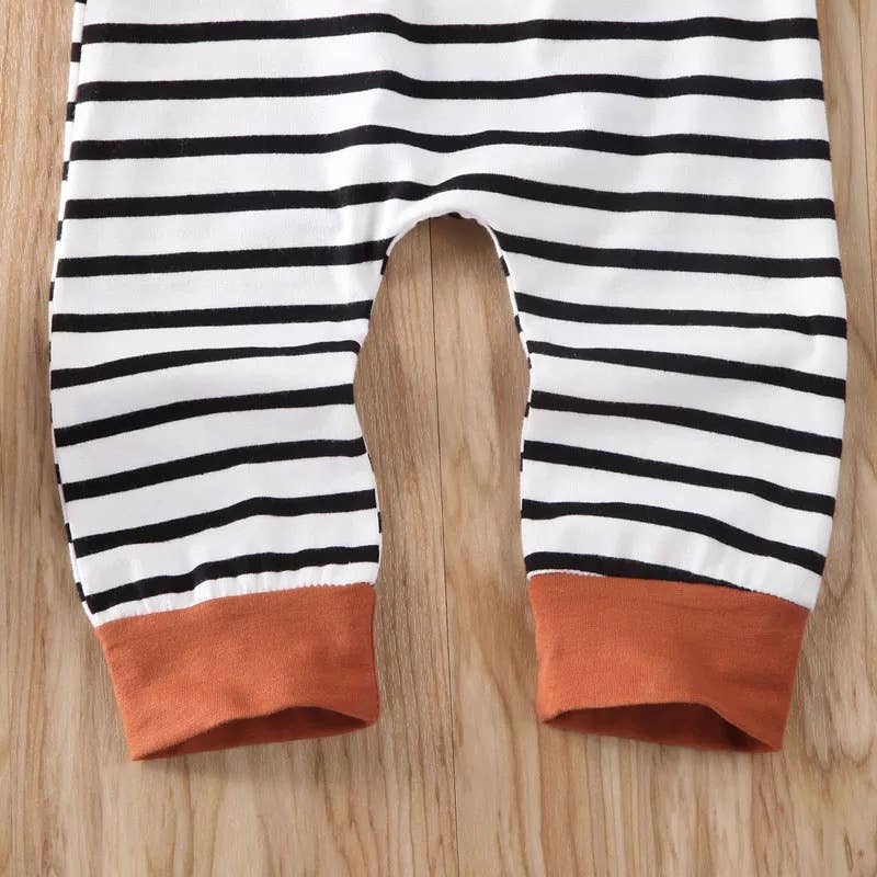 Stripe Fall Baby Boy Pant Set - Lollipop Chic Bowtique