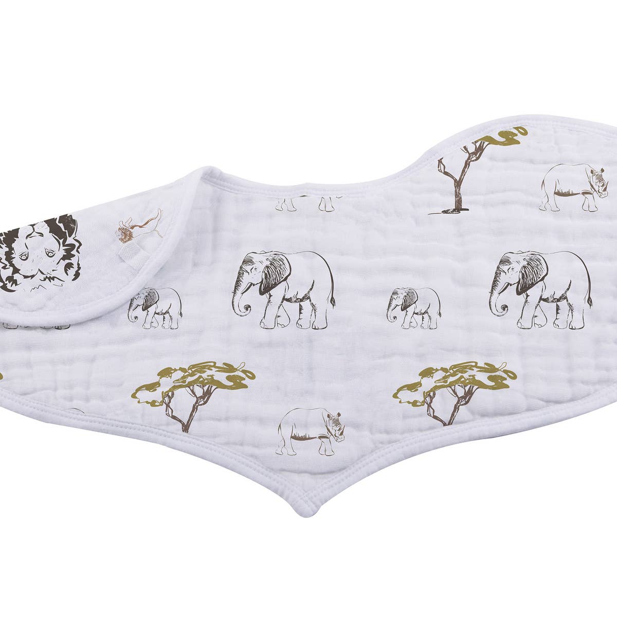Newcastle Classics Heart Bibs Set of 2 - On the Savannah