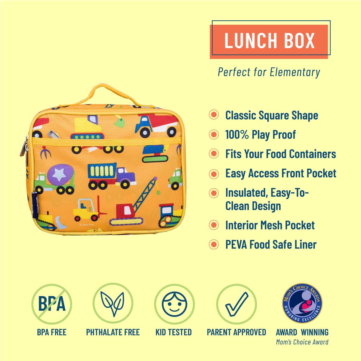 Wildkin Lunch Box - Under Construction