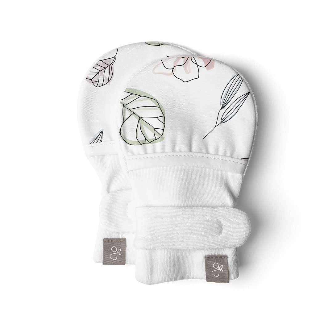 Goumikids Organic Mitts - Abstract Floral