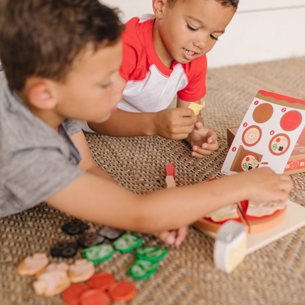 Pizza Play Set - Wooden & Felt