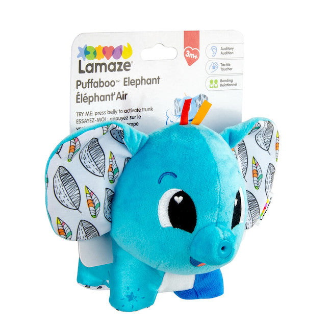 Lamaze Puffaboo Elephant - Fat Brain Toys