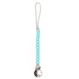 Rowan Pacifier Clip - Bahama