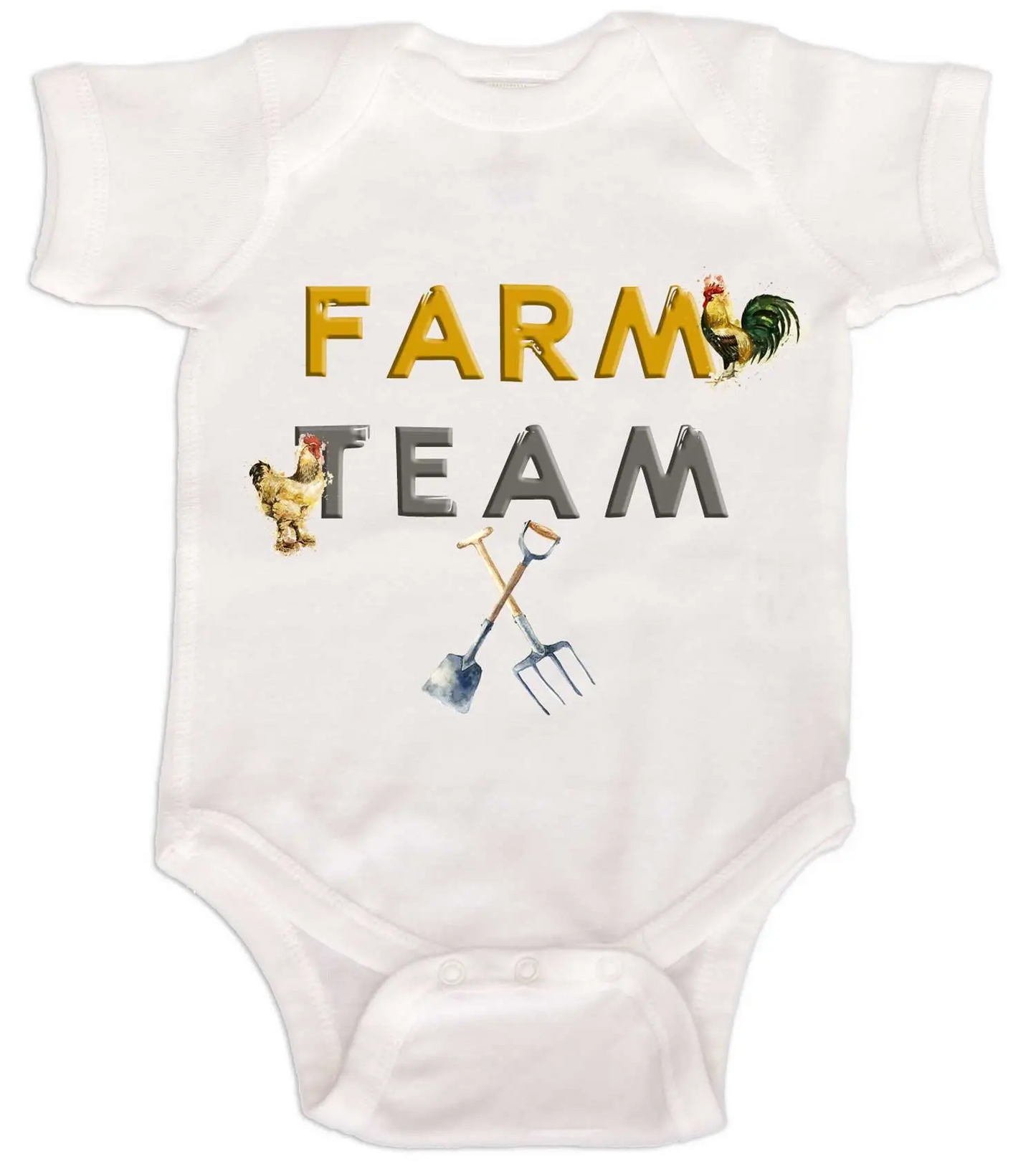 Farm Team Onesie