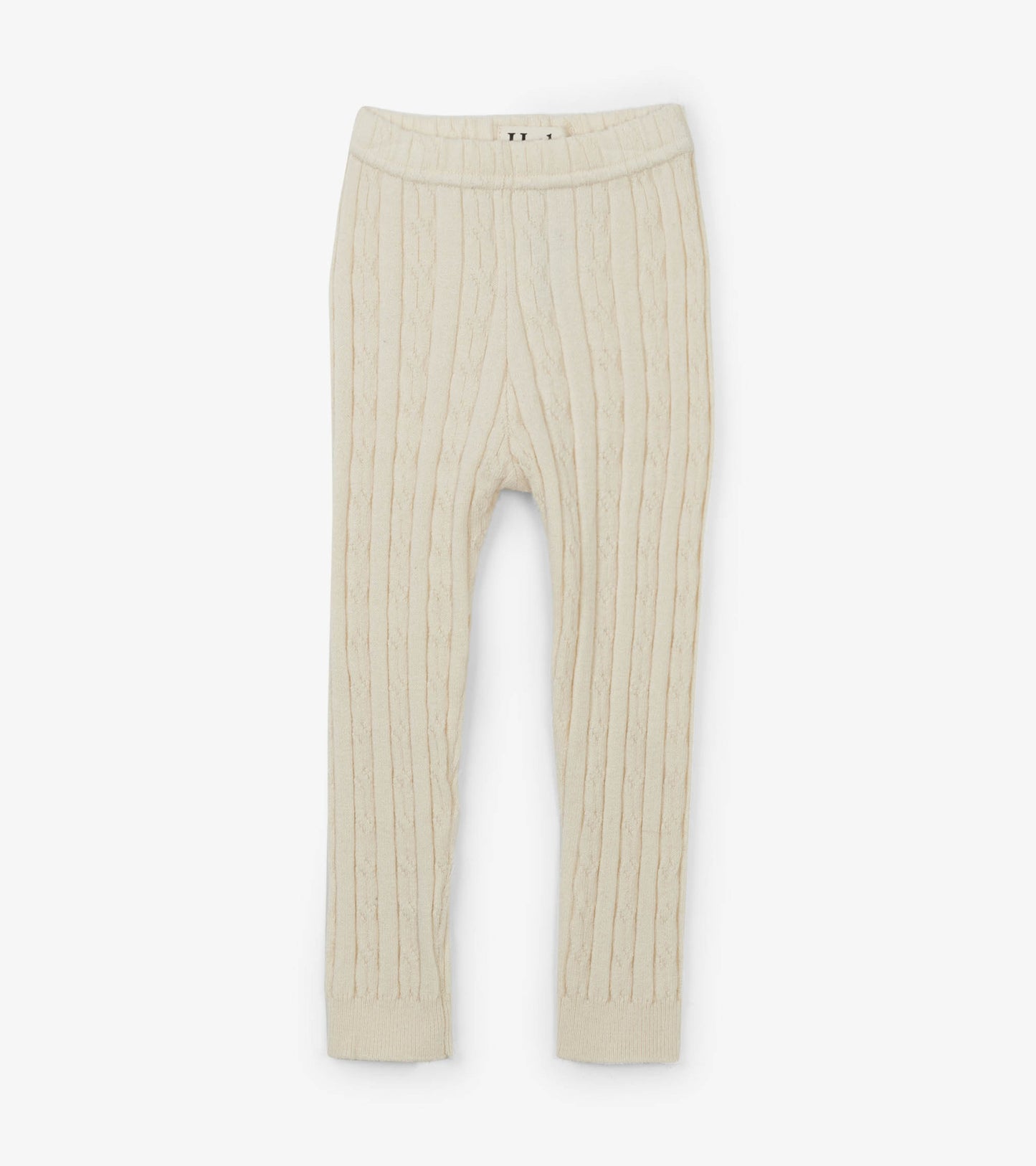 Hatley Cream Cable Knit Baby Tights
