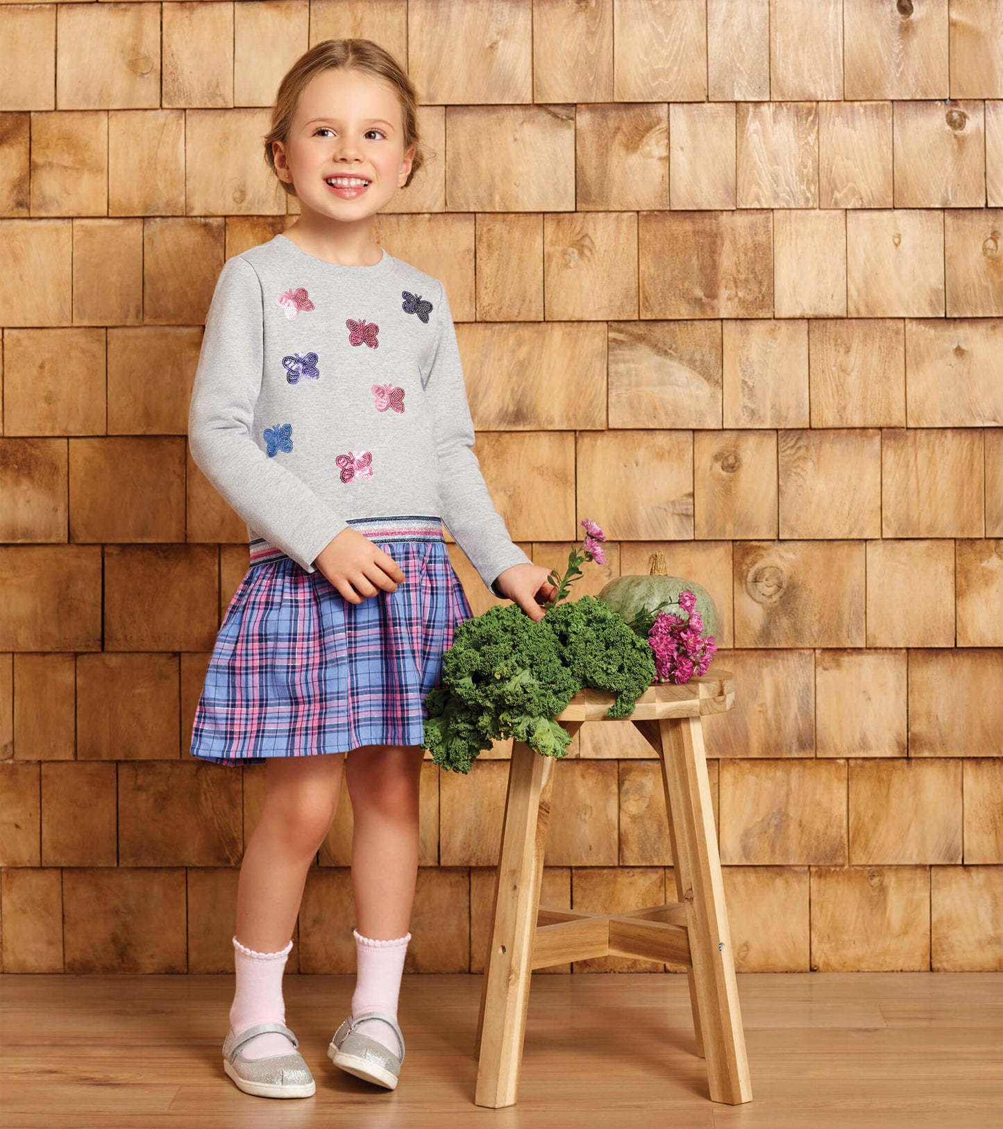 Hatley Mini Butterflies Elastic Waist Dress