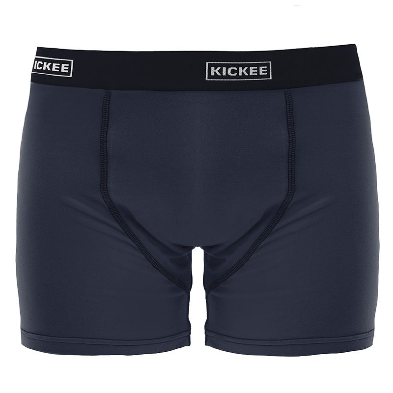 Men's Solid Boxer Brief - Deep Space