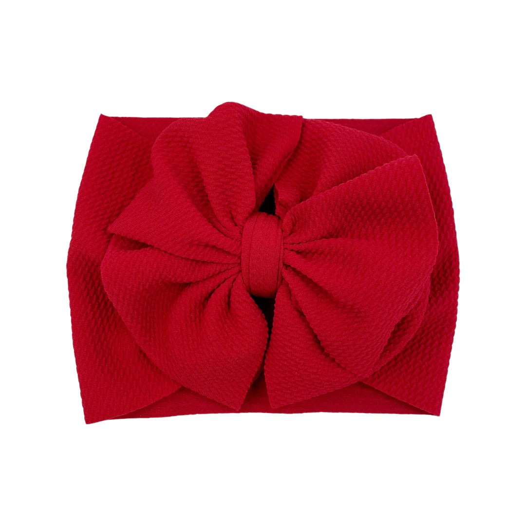 Red Headwrap - Messy