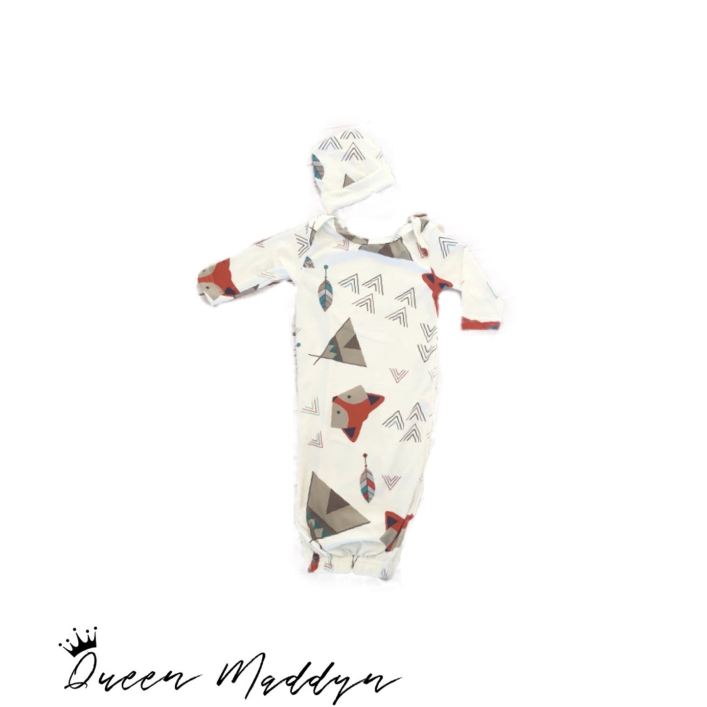 Queen Maddyn Mommy & Baby Gift Set - Foxy/Olive