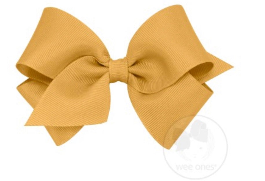 Wee Ones King Classic Grosgrain Bow (Plain Wrap)