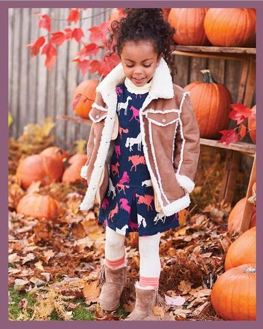Hatley Horse Silhouettes Pinafore Dress