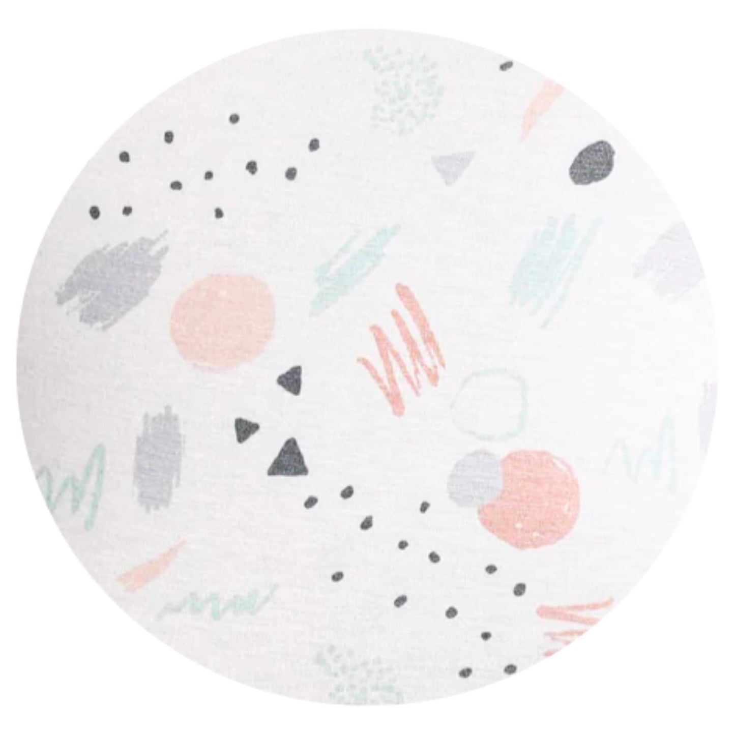 Copper Pearl Single Burp Cloth - Zella