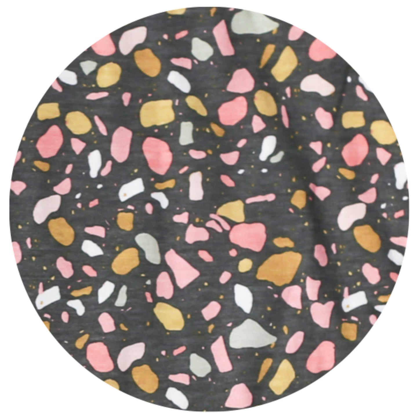 Copper Pearl Single Burp Cloth - Zella