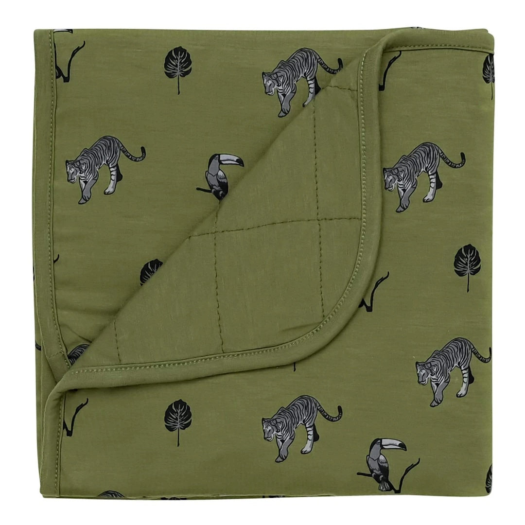 Jungle Printed Baby Blanket - Kyte BABY
