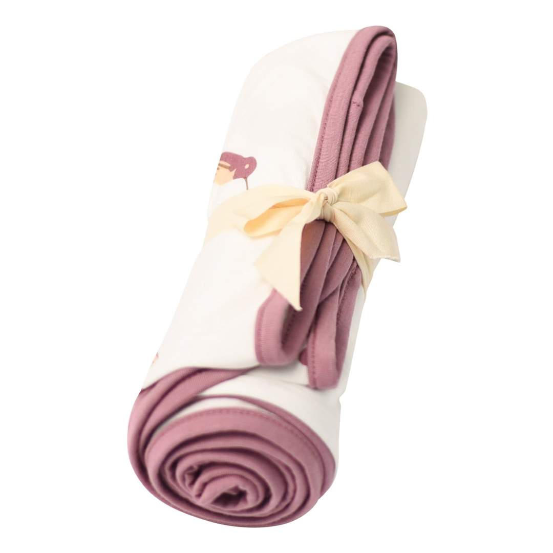 Kyte Baby Printed Swaddling Blanket - Hummingbird
