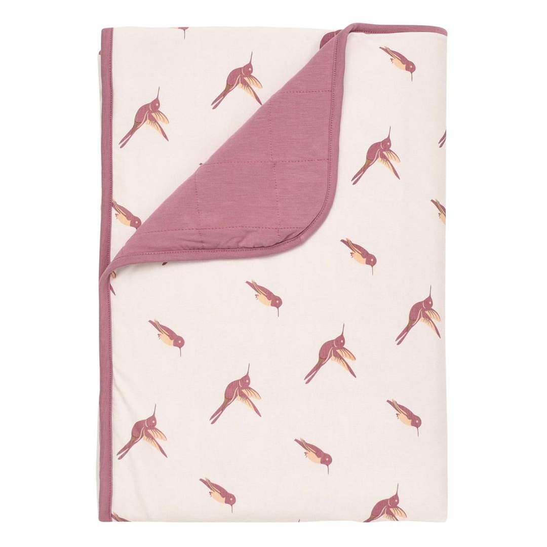Kyte Baby Printed Toddler Blanket - Hummingbird
