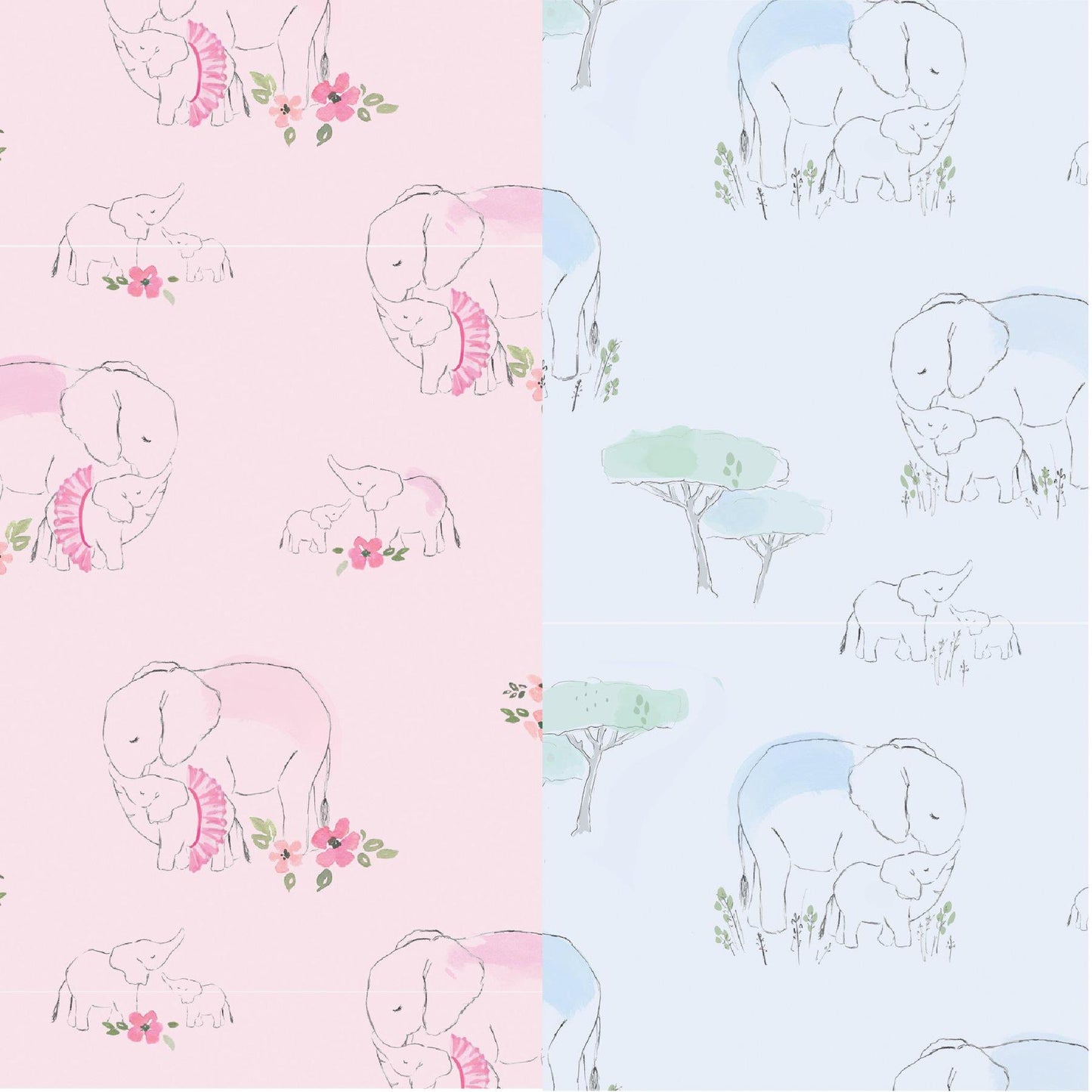 Pink Love You A Ton Modal Swaddle Blanket