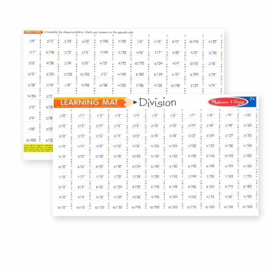 Division Learning Mat - Melissa & Doug
