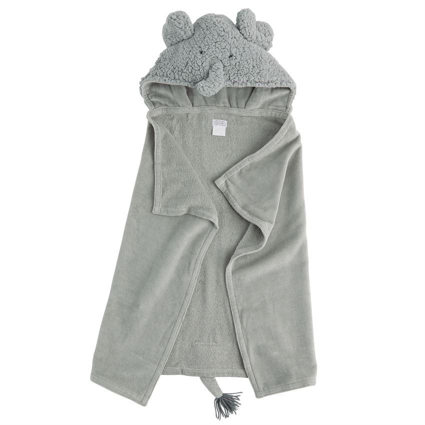 Mud Pie Baby Hooded Towel - Elephant