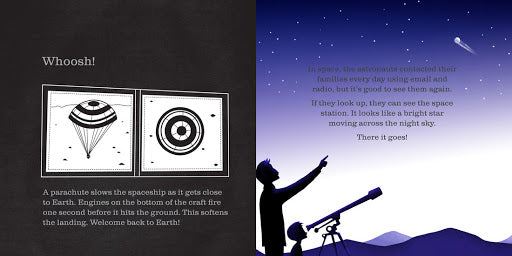 Shine-A-Light Books - On the Space Station - Kane/Miller Publishing