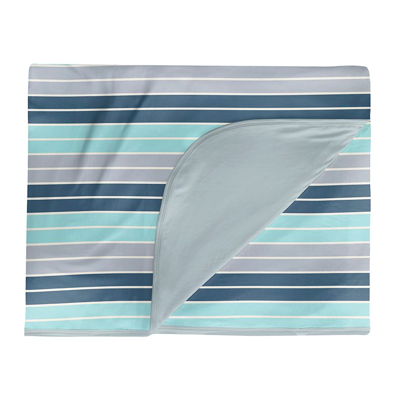 Double Layer Throw Blanket - Sport Stripe - SPR3
