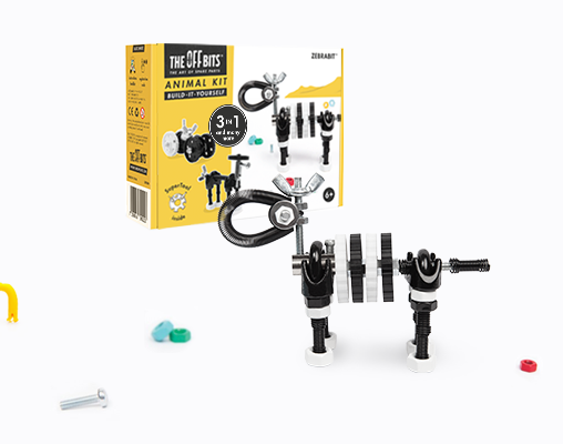 OFFBITS Animal Kit: ZebraBit - Fat Brain Toys