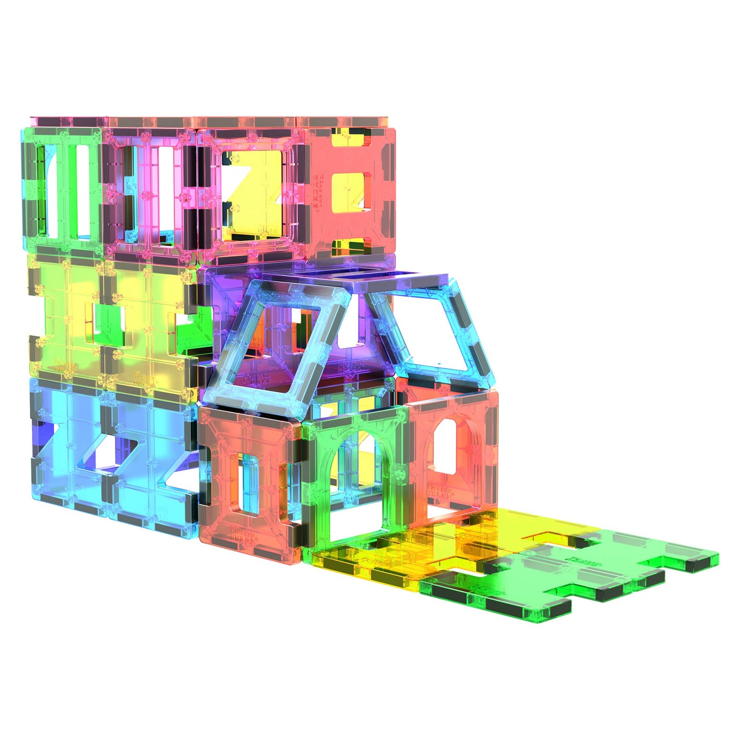 42 Piece Magnetic Building Tileset