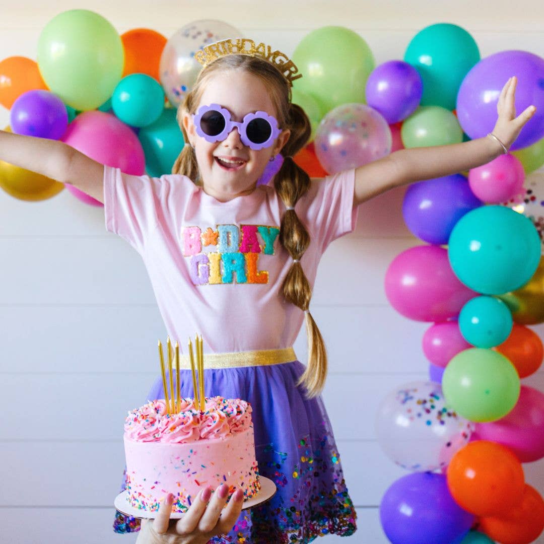 Birthday Girl | Patch Short Sleeve T-Shirt