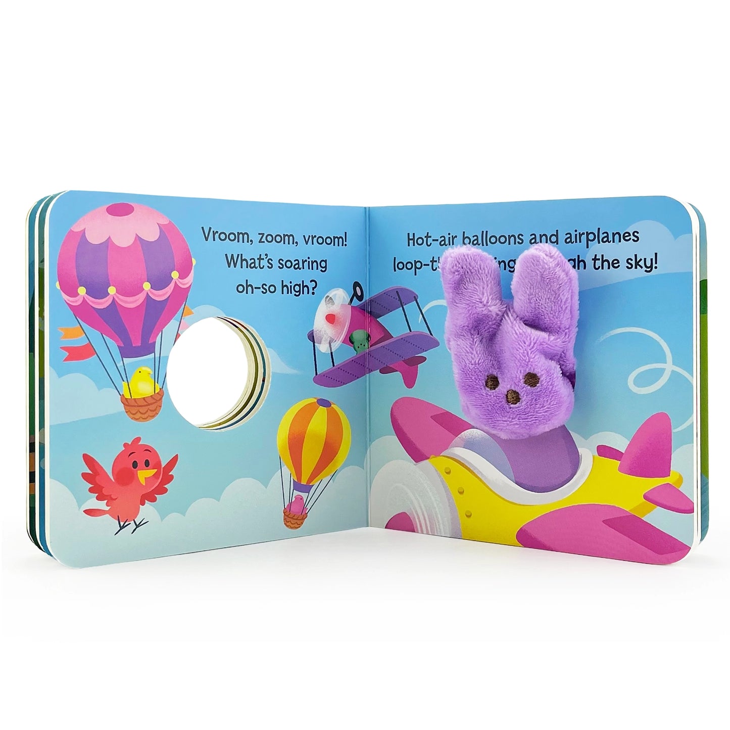 Go, Peeps, Go! Finger Puppet Board Book