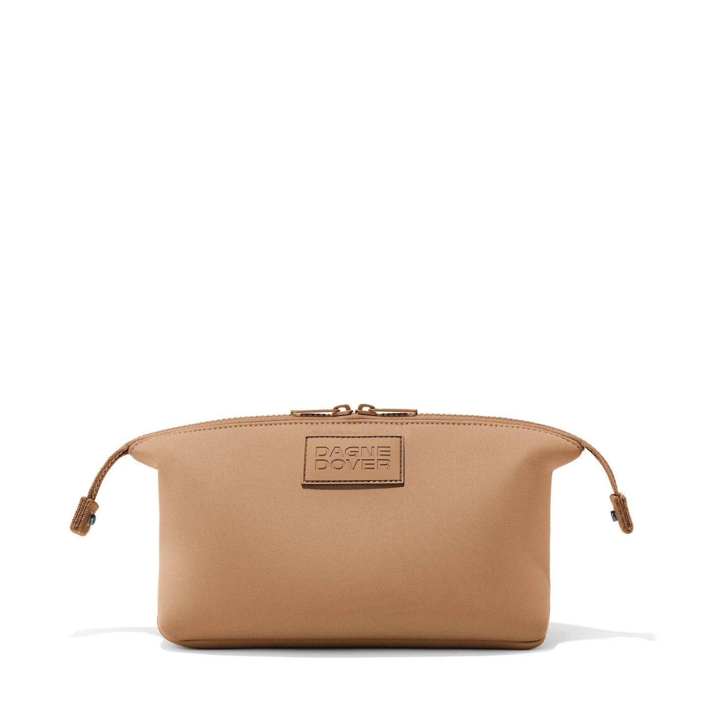 Dagne Dover Hunter Toiletry Bag in Camel-Large